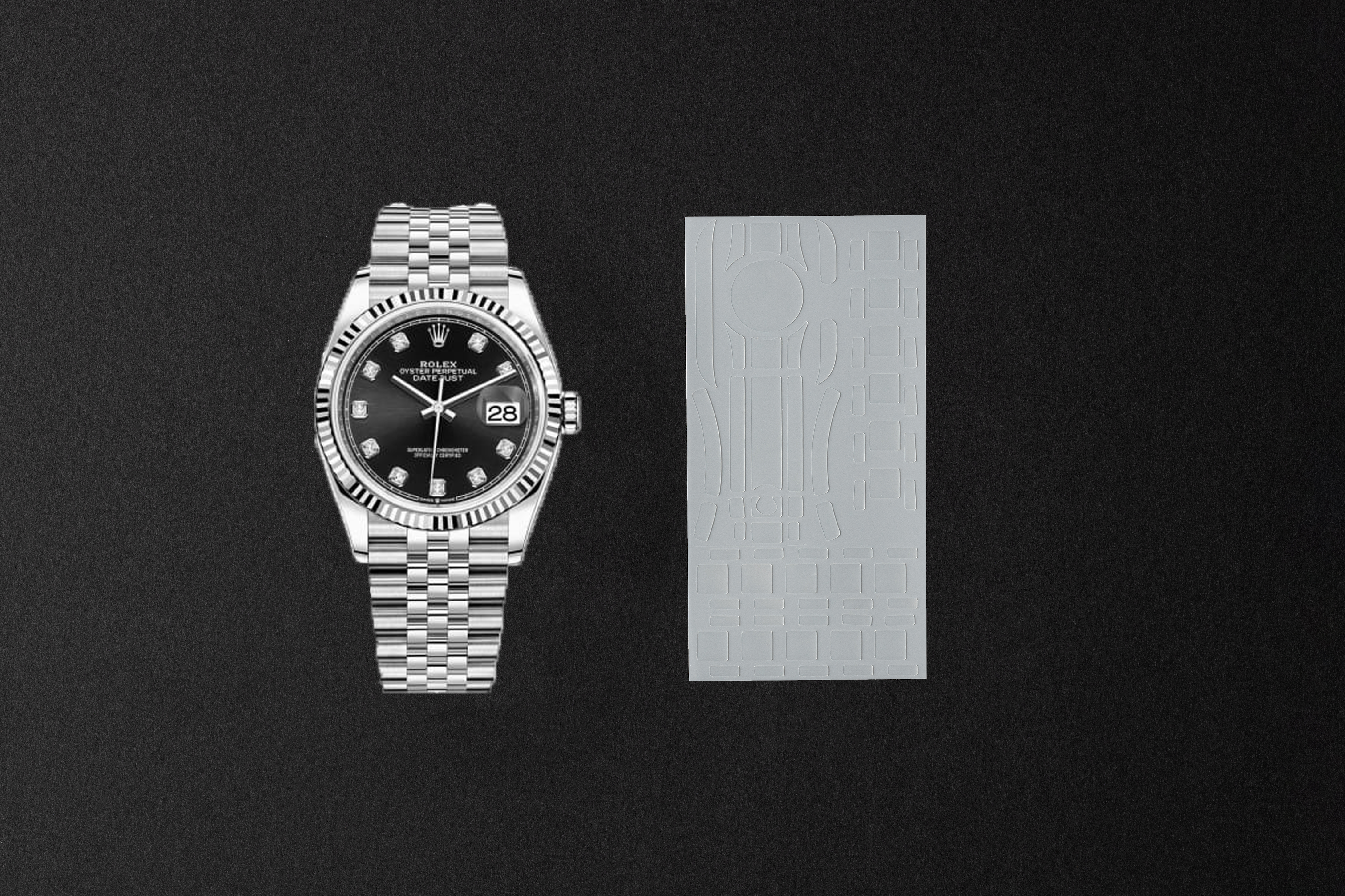 Rolex Datejust 36mm (Jubilee) Protection Kit – Graphene
