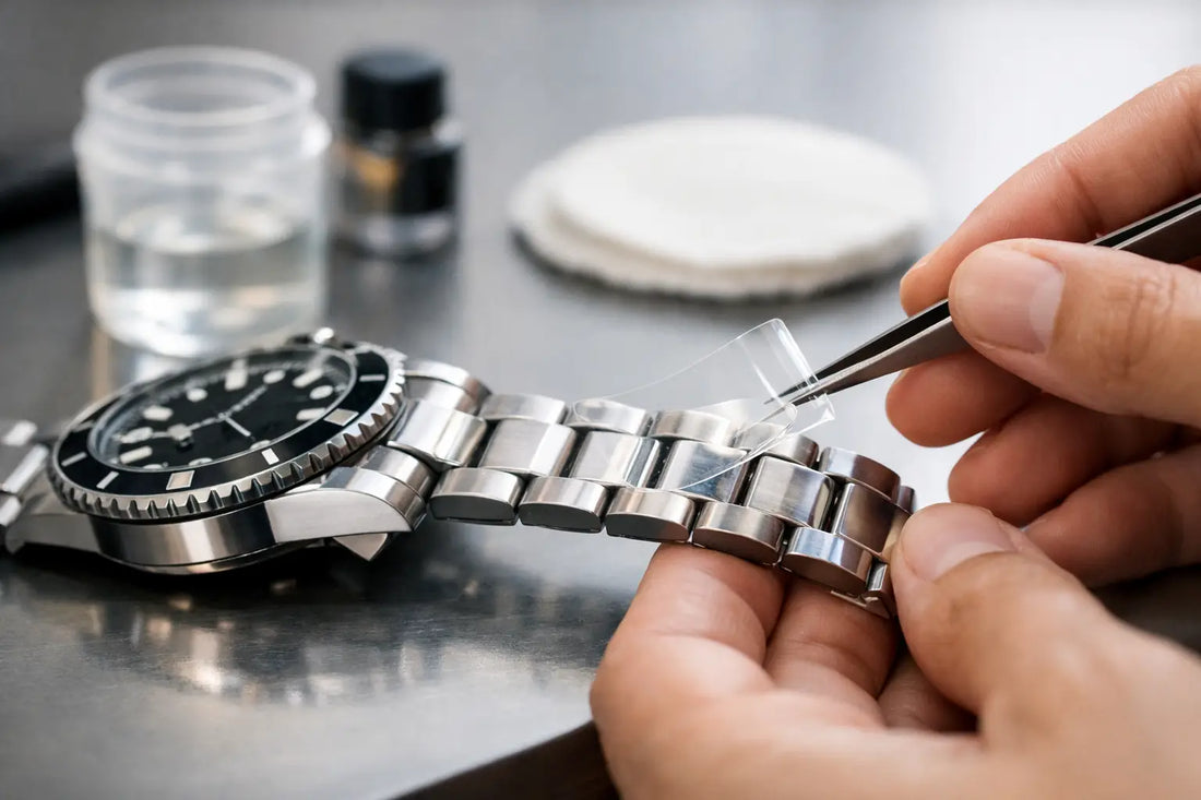 Protecting Watch Bracelet Links Without Bulk