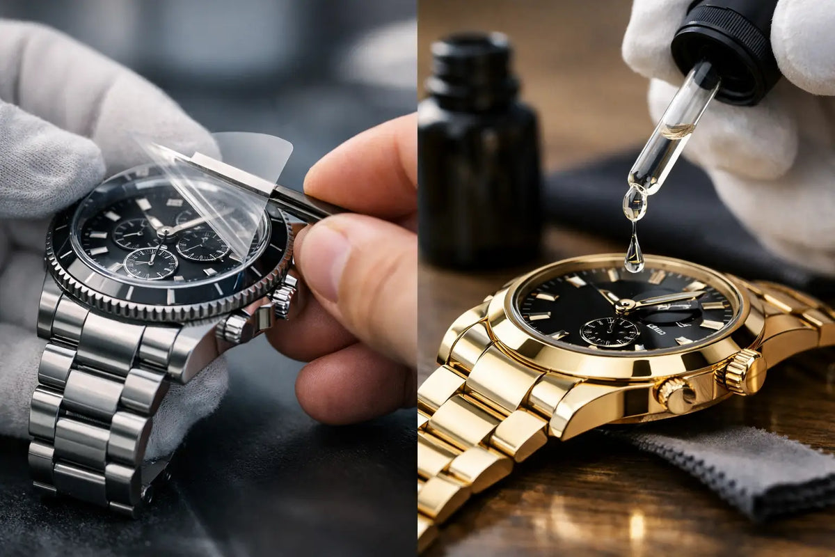 Watch Film vs Ceramic Coating for Luxury Watches