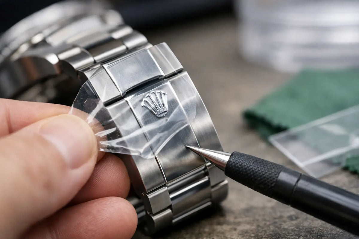 Rolex Clasp Protection Film Example Explained